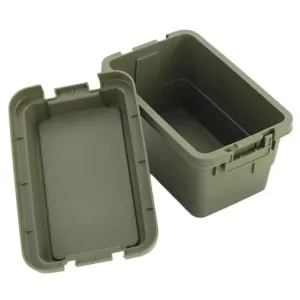 1.1L Outdoor Camping Storage Box Travel BBQ Utensils Organizer Seasoning Bottle Storage Box Portable Desktop Tissue Container