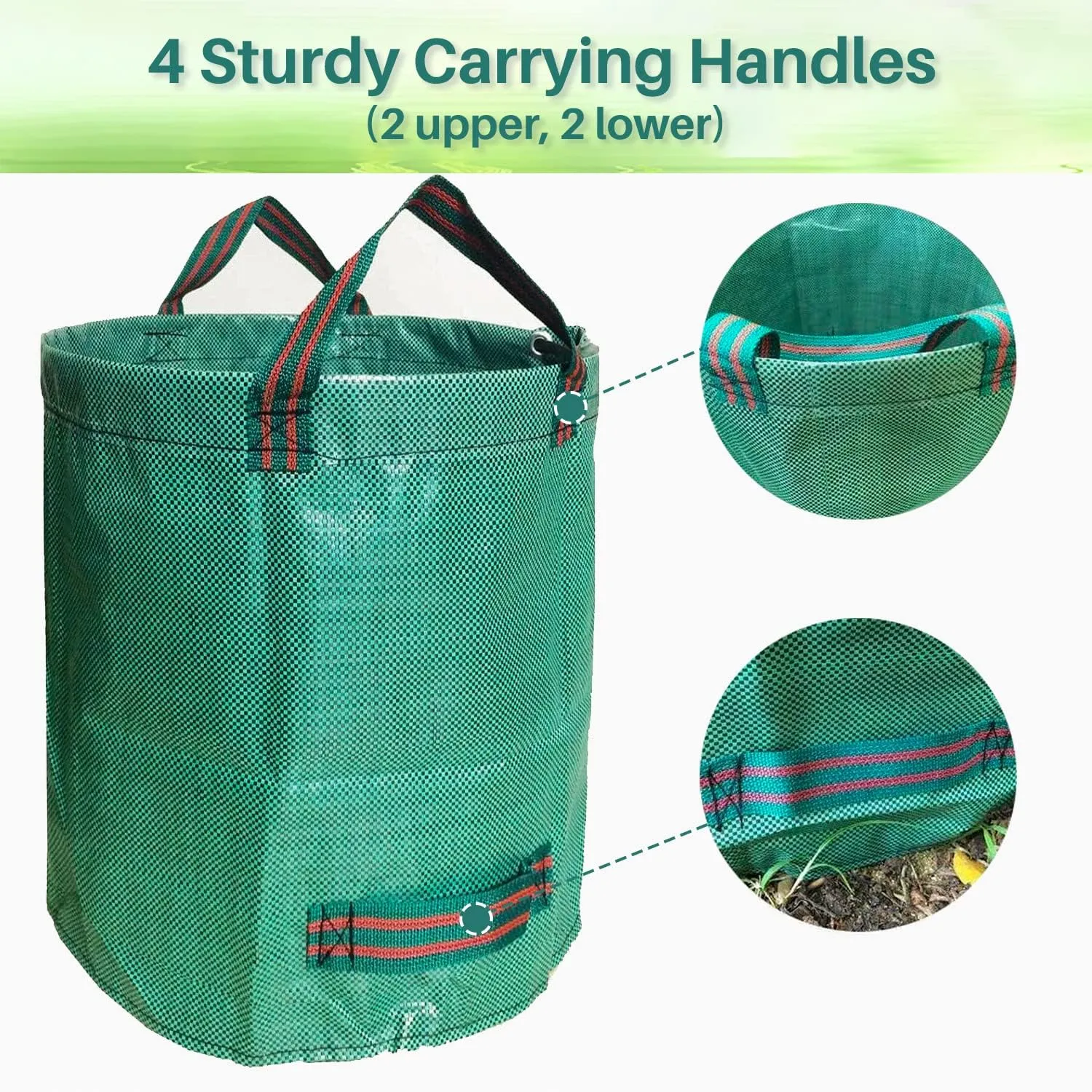 300L Garden Bags Garden Sacks - 2Pack