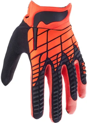 360 Motocross gloves FOX, orange