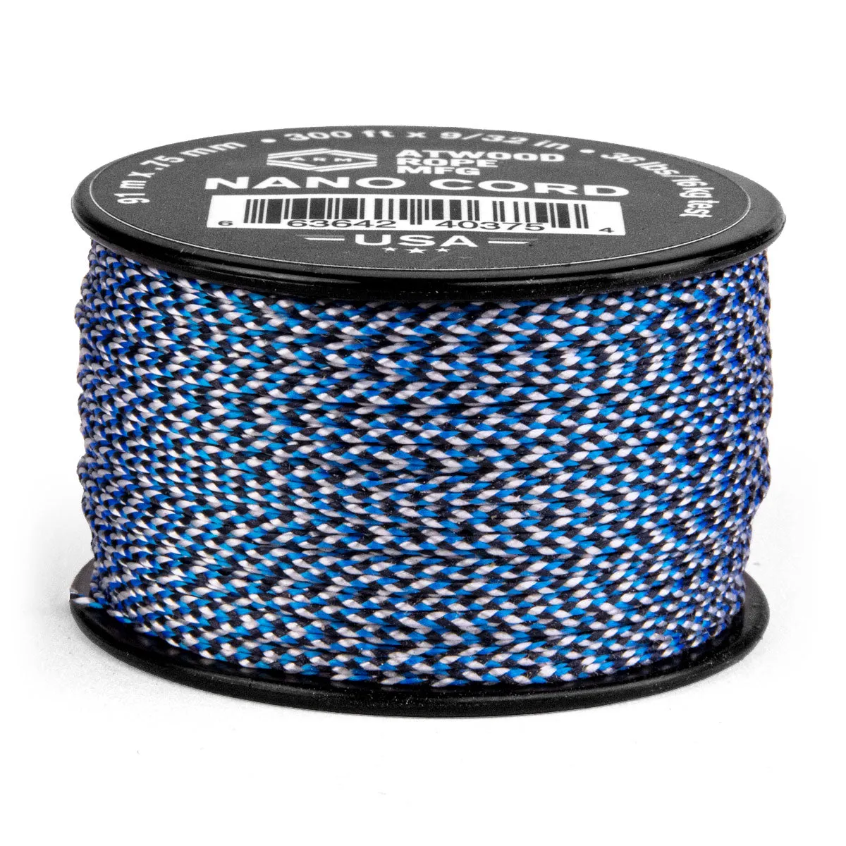 .75mm Nano Cord - Blue Snake