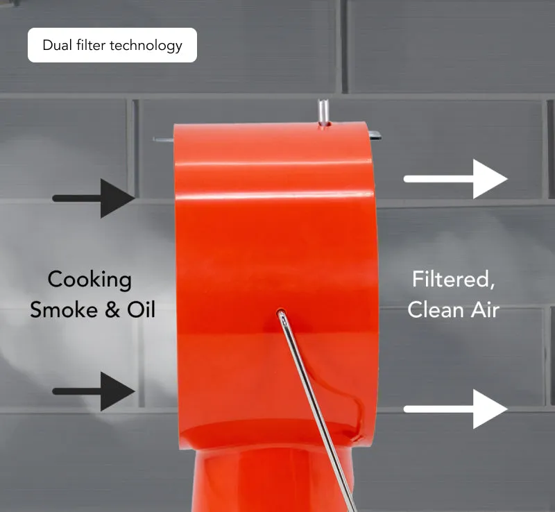 AirHood® Wired | The World's First Portable Kitchen Air Cleaner copy