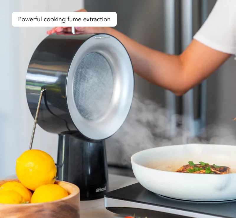 AirHood® Wired | The World's First Portable Kitchen Air Cleaner copy