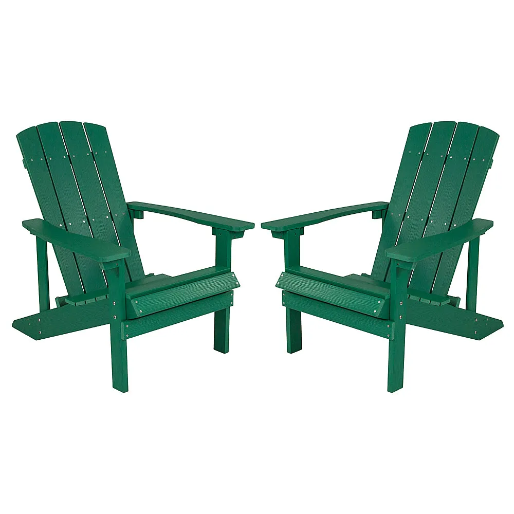 Alamont Home - Charlestown Adirondack Chair (set of 2) - Green