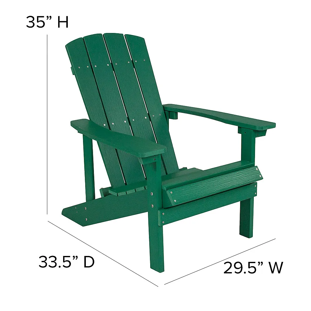 Alamont Home - Charlestown Adirondack Chair (set of 2) - Green