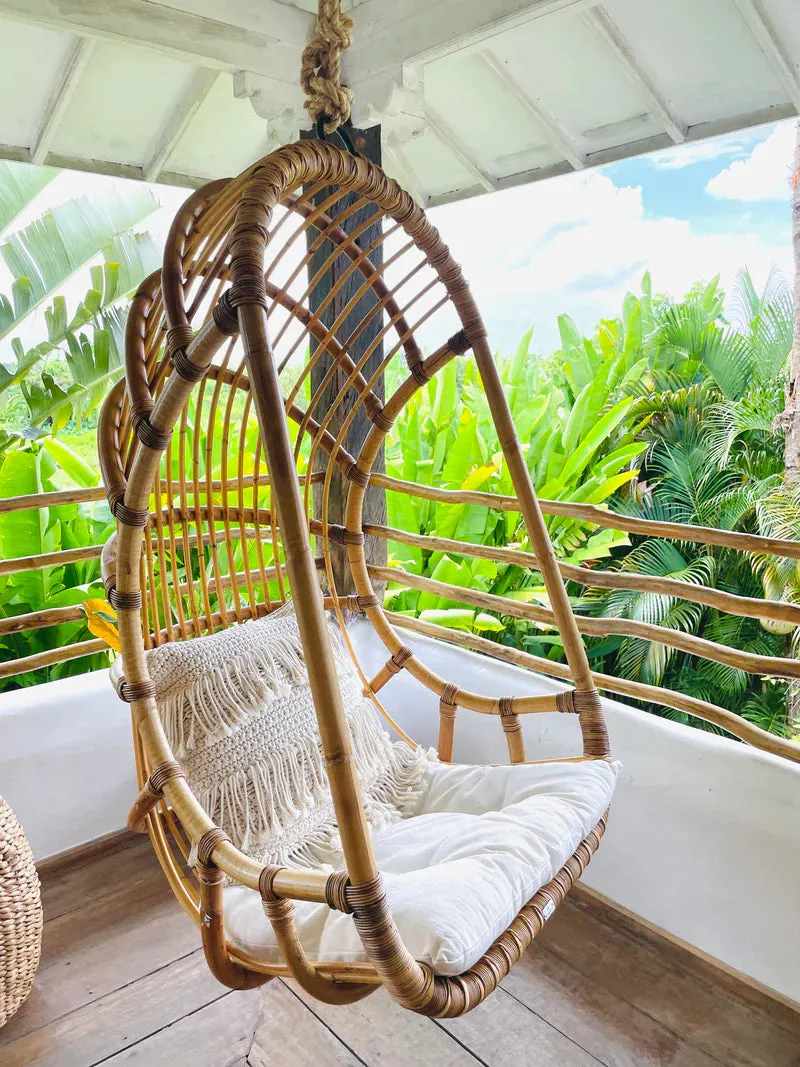 Bamboo Swing Chairs for Outdoor | Cane swing chairs - Asmee