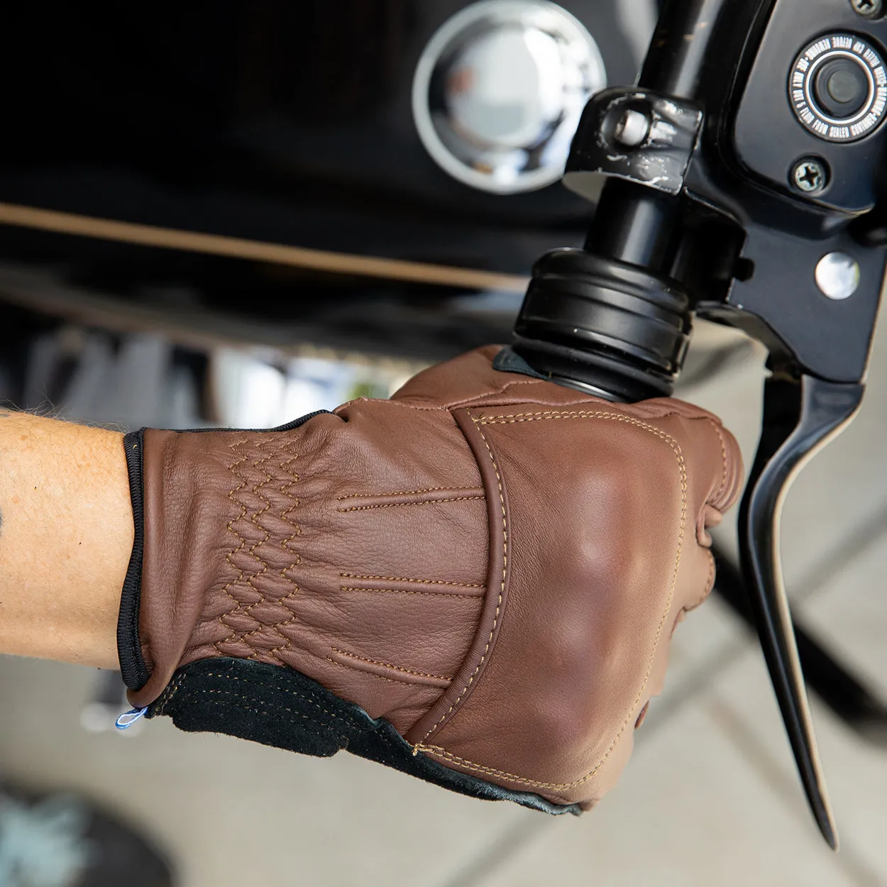 Belden Gloves - Chocolate/Black