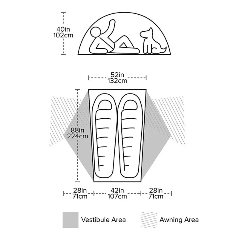 Big Agnes | Copper Spur HV UL2 Bikepack Tent