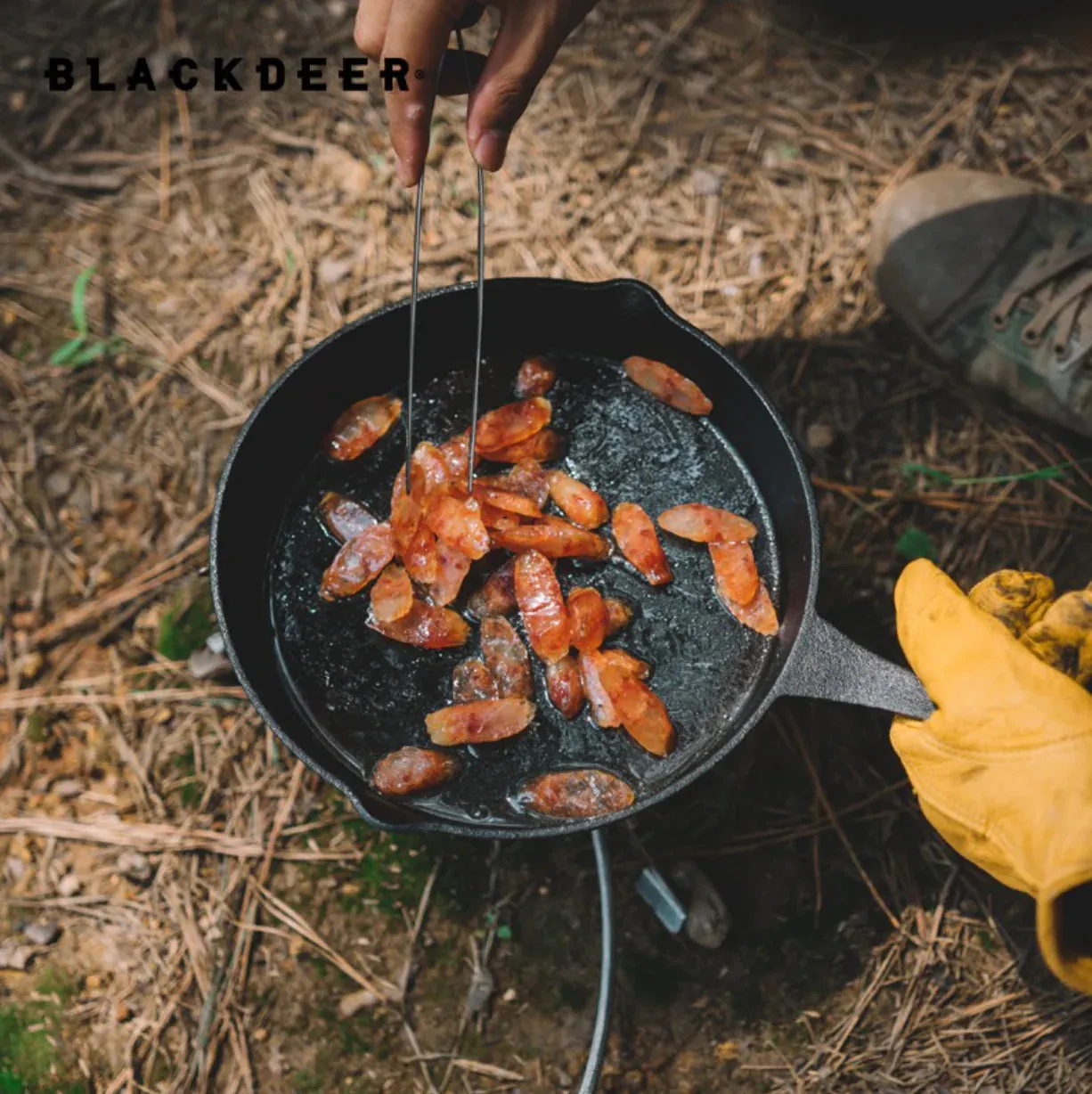 BLACKDEER Cast Iron Frying Pan