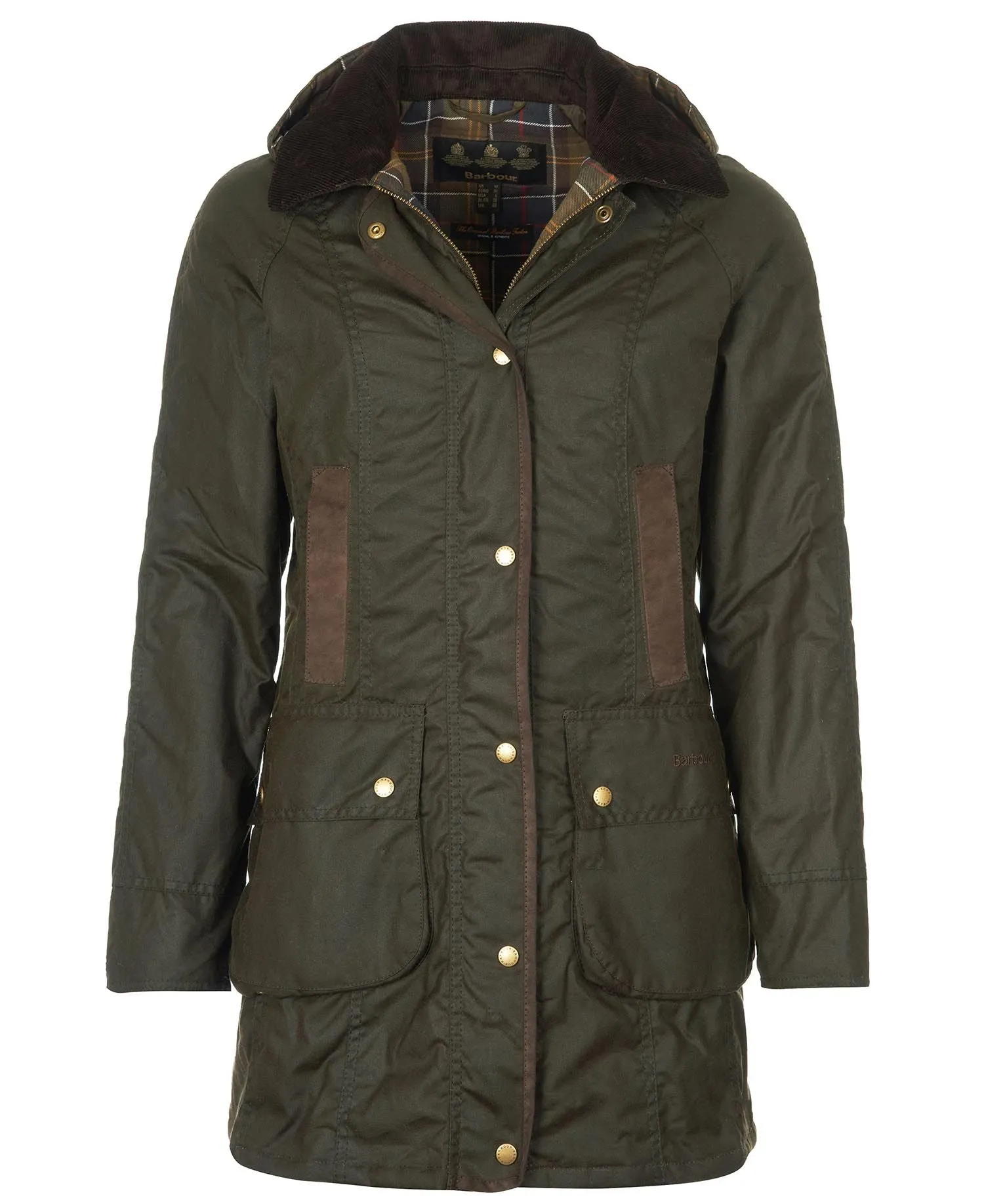 Bower Wax Jacket - Olive