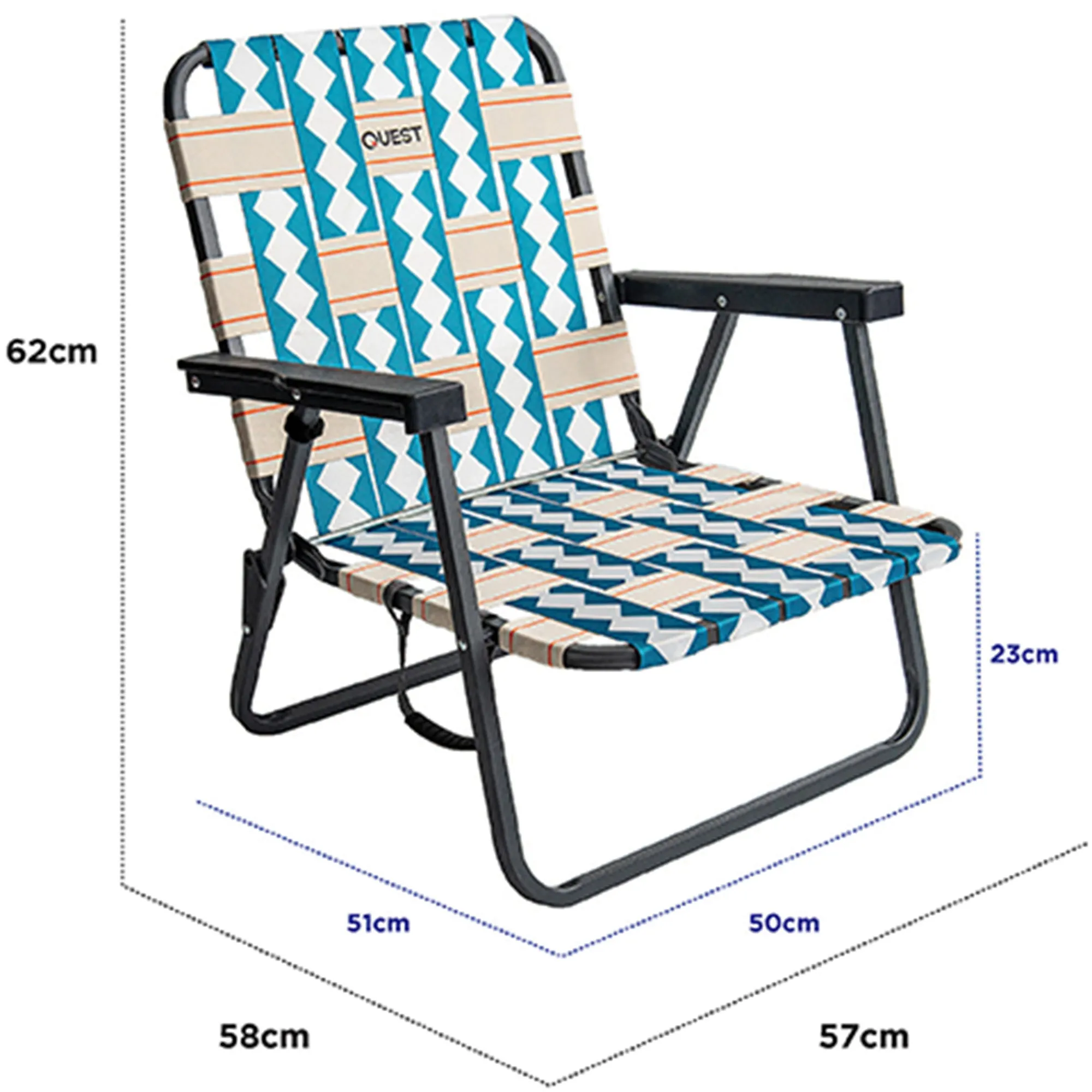 Cocomo Low Beach Chair