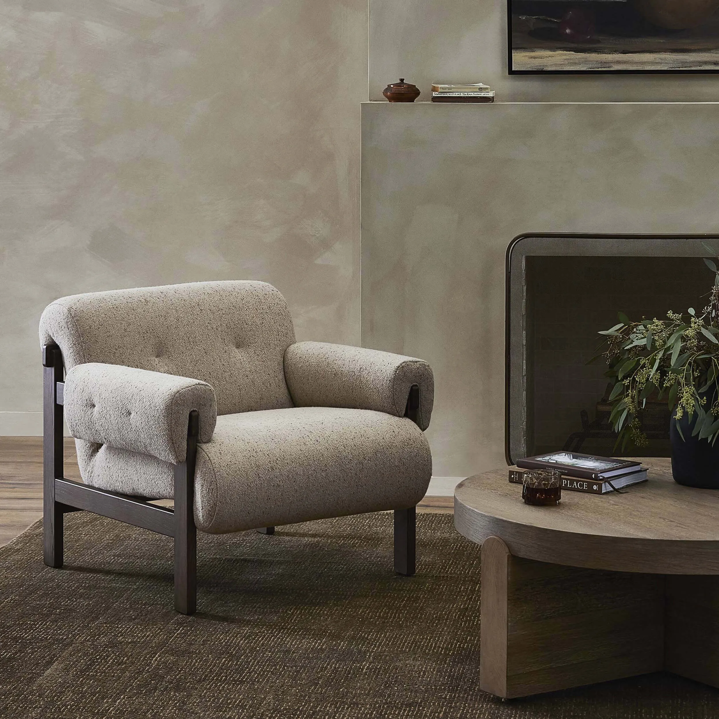 Cora Chair, Hasselt Taupe