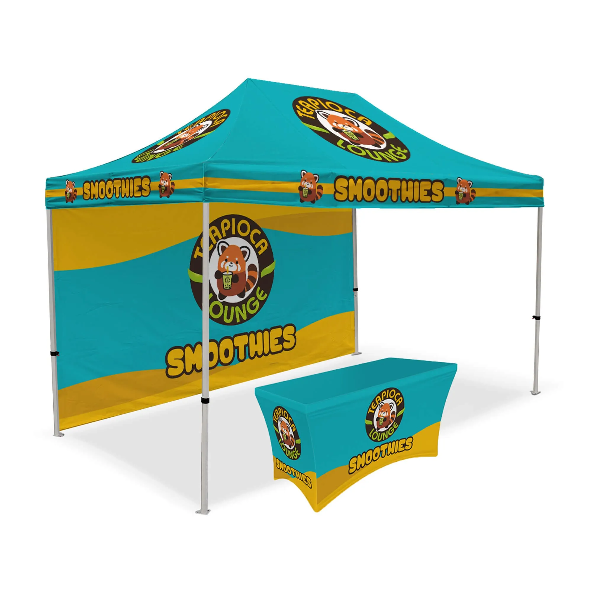 Custom Canopy Tent Event Silver Package