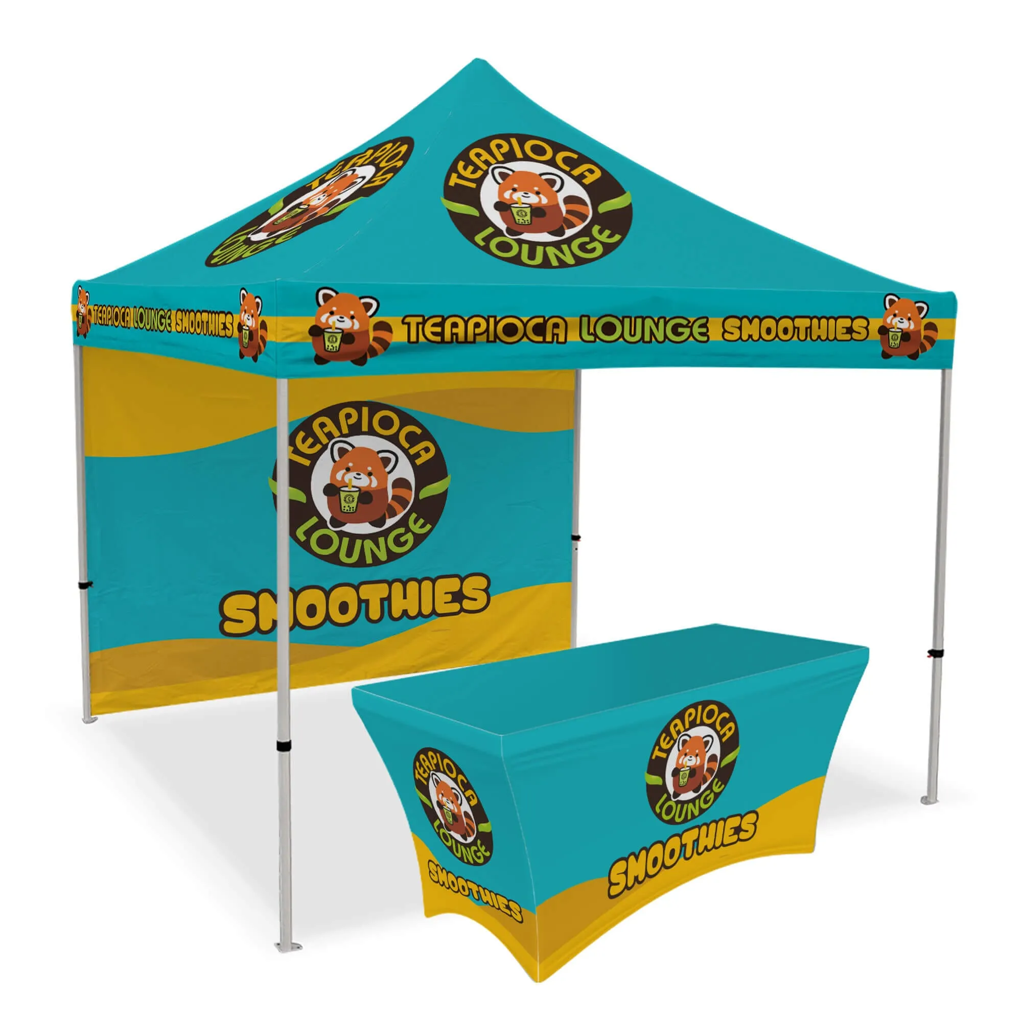 Custom Canopy Tent Event Silver Package