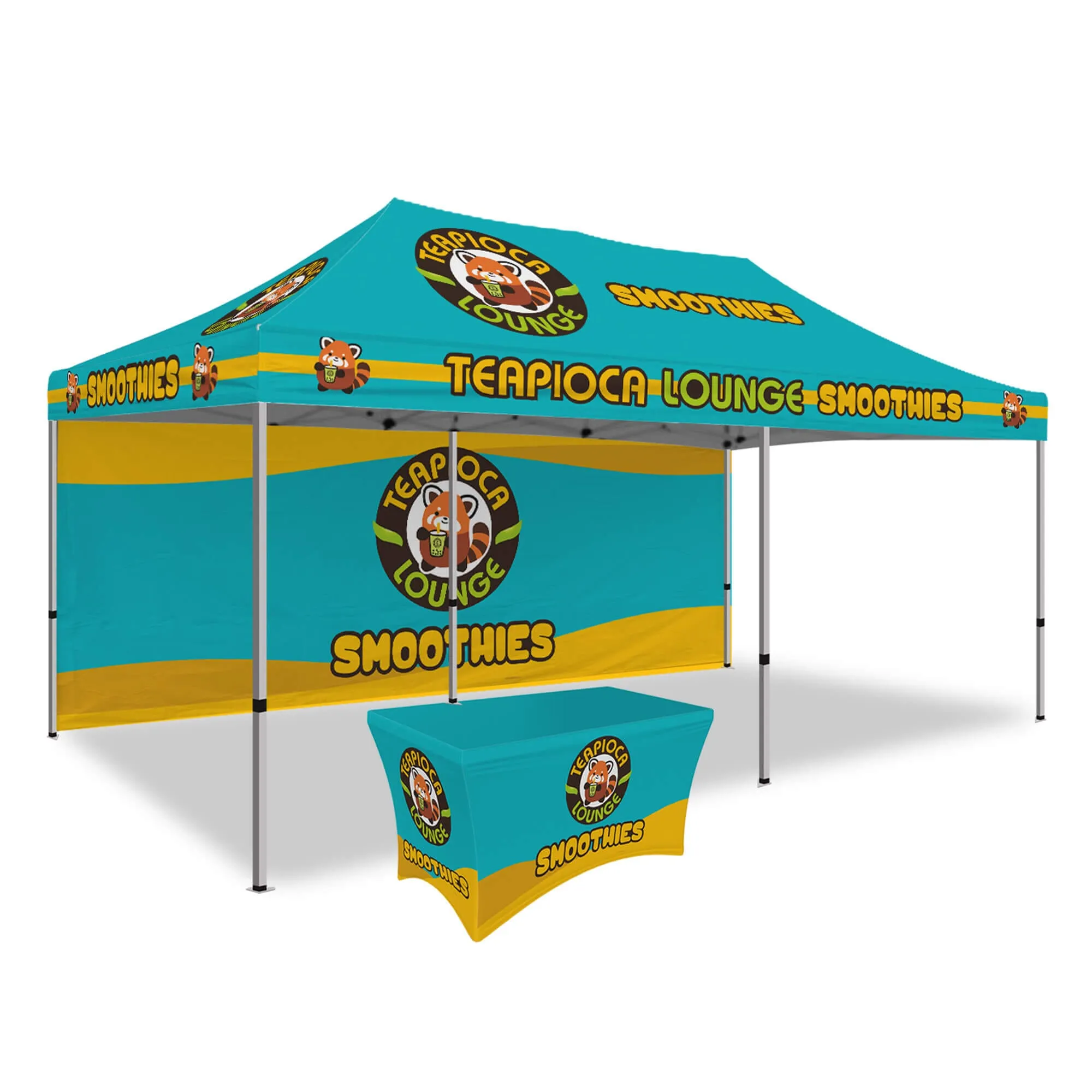 Custom Canopy Tent Event Silver Package