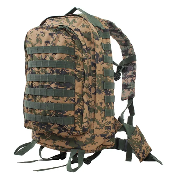 Digital Woodland Camouflage - MOLLE II 3 Day Assault Pack