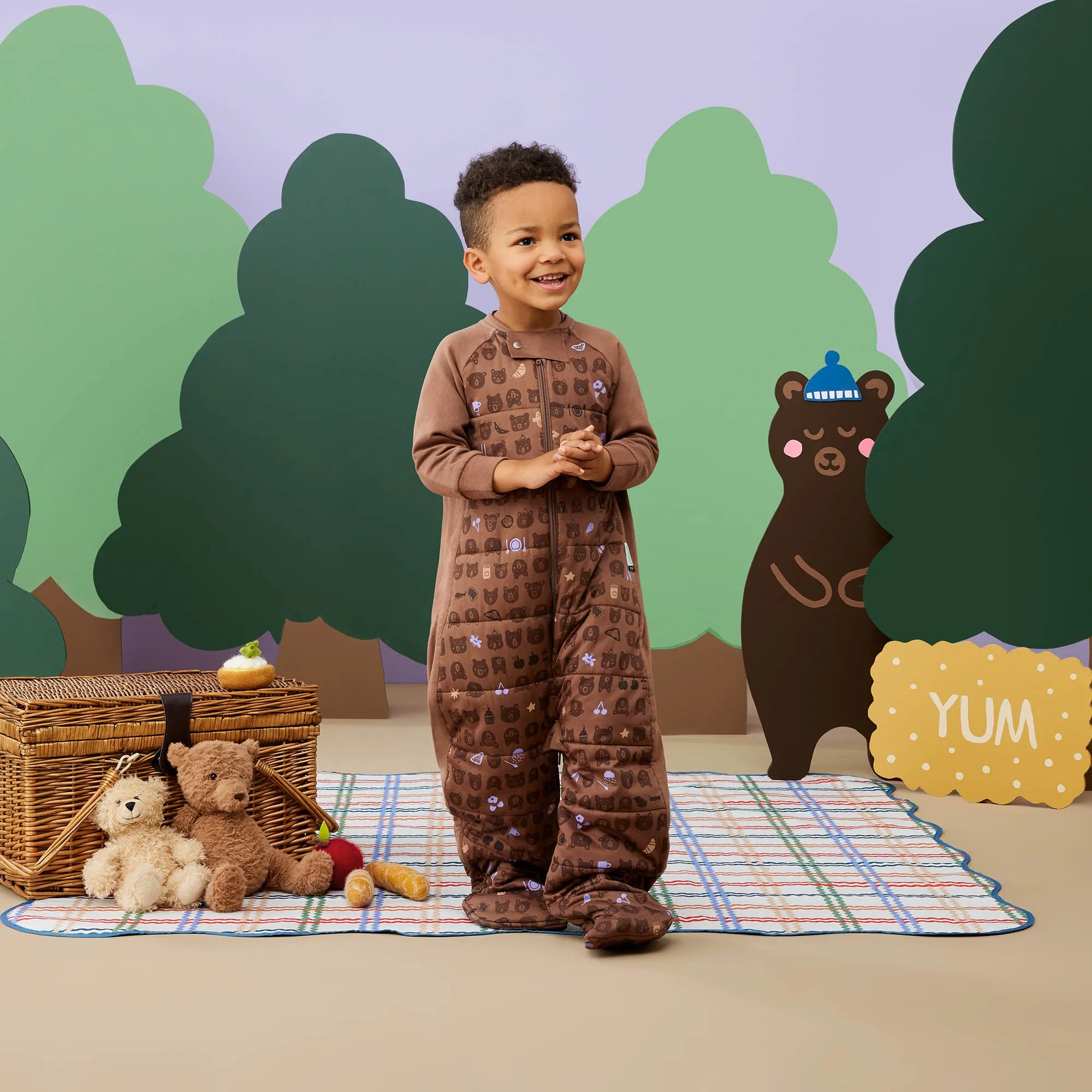 ergoPouch Sleep Suit Bag TOG 3.5 - Teddy Bear Picnic