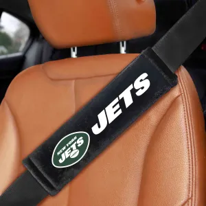 Fanmats New York Jets Embroidered Seatbelt Pad - 2 Pieces