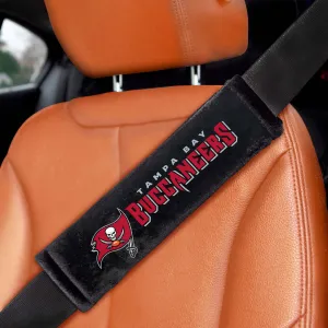 Fanmats Tampa Bay Buccaneers Embroidered Seatbelt Pad - 2 Pieces