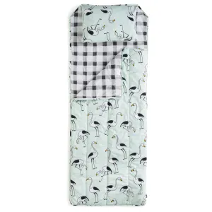 Flamingo Mint Sleeping Bag (Single Size Only)