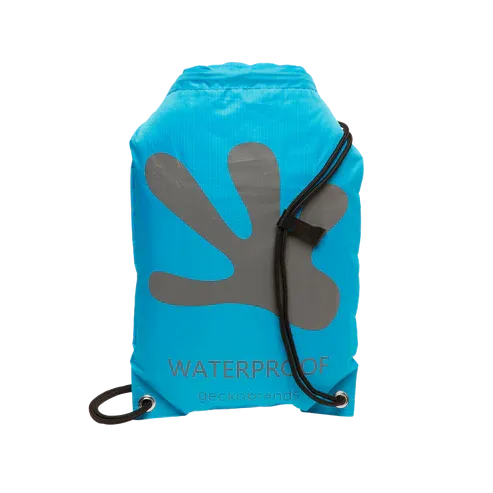 Geckobrands Drawstring 10L Waterproof Backpack GDB-DSBP14, GWP-15055