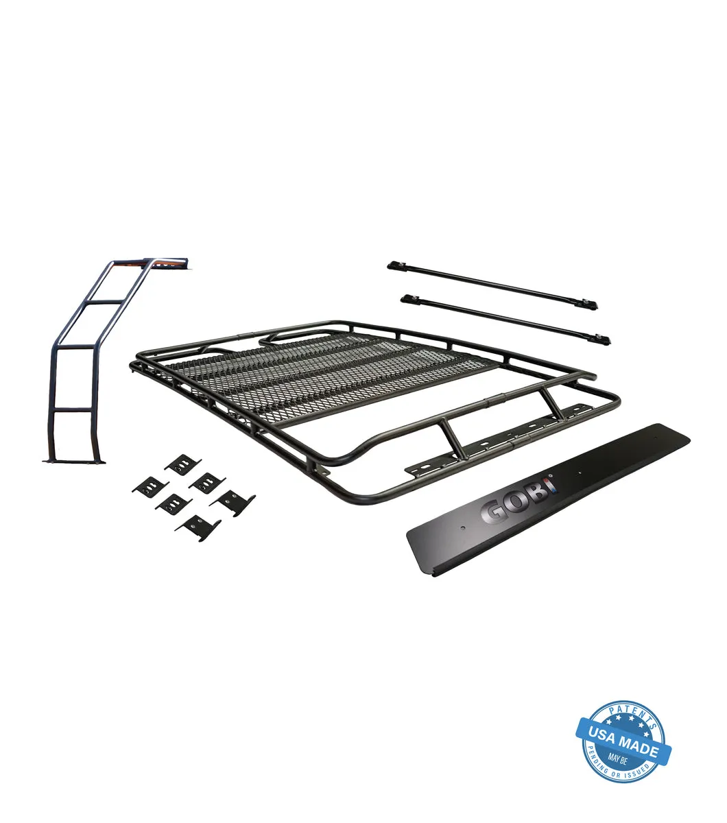 GOBI Stealth Rack for Jeep Cherokee KL w/ Multi-Light Setup & Sunroof