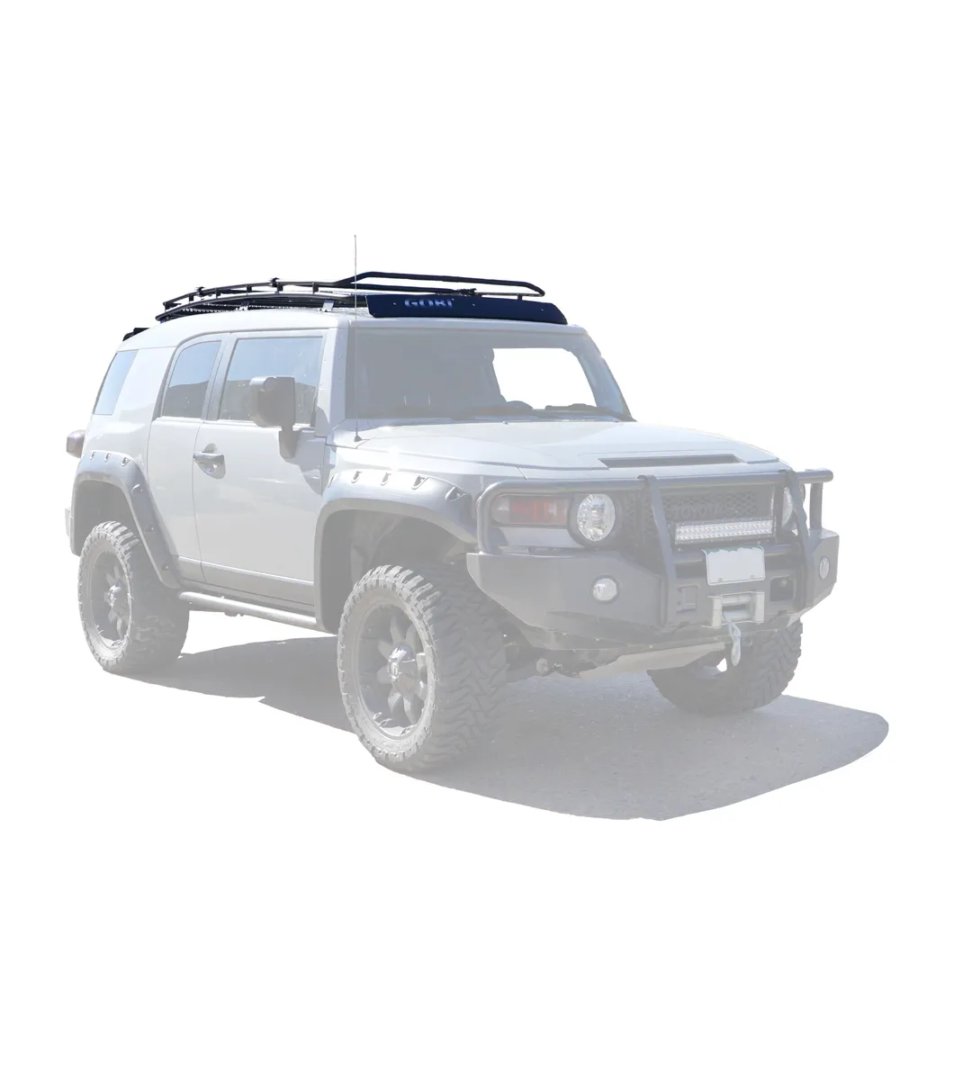 GOBI - Stealth Rack - Light Bar Setup - 2007-2014 FJ Cruiser