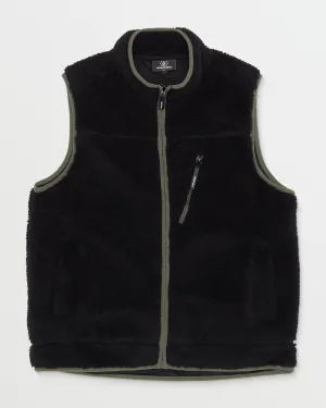 Highvi Fleece Vest - Black