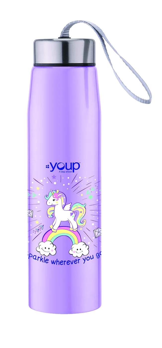 Insulated  Unicorn kids water bottle ABBY - 500 ml Stainless steel