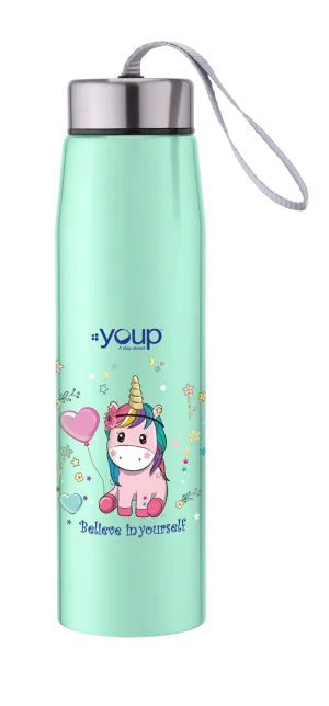 Insulated  Unicorn kids water bottle ABBY - 500 ml Stainless steel