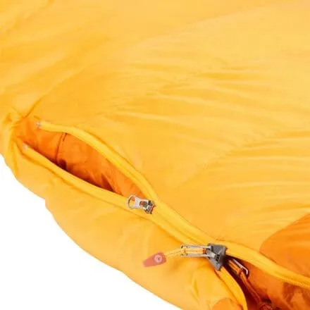 Lithium Sleeping Bag: 0F Down Marmot, Orange Pepper/Golden Sun