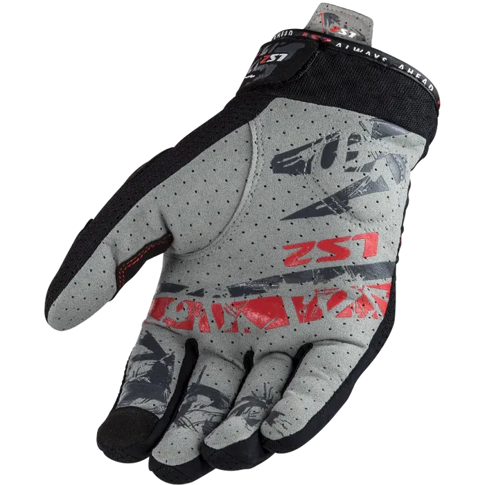 Ls2 Chaki Lady Gloves Black