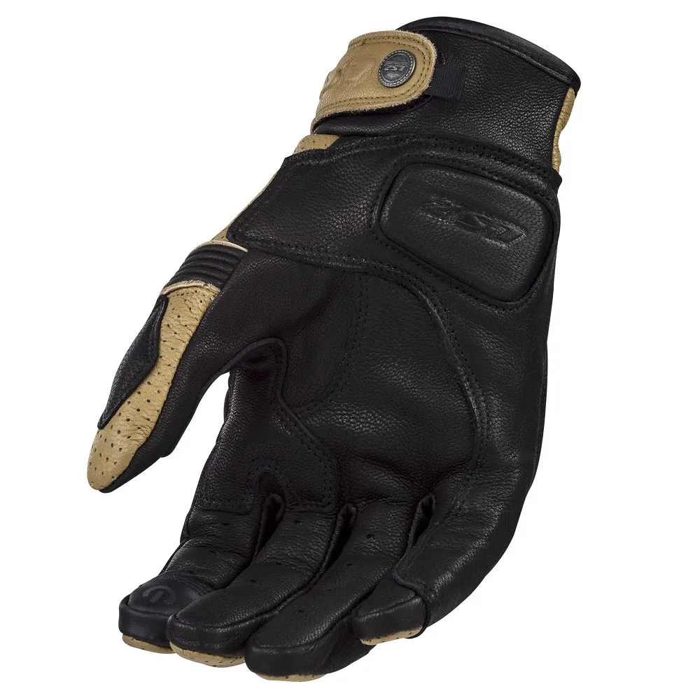 Ls2 Duster Man Gloves Tobacco Black