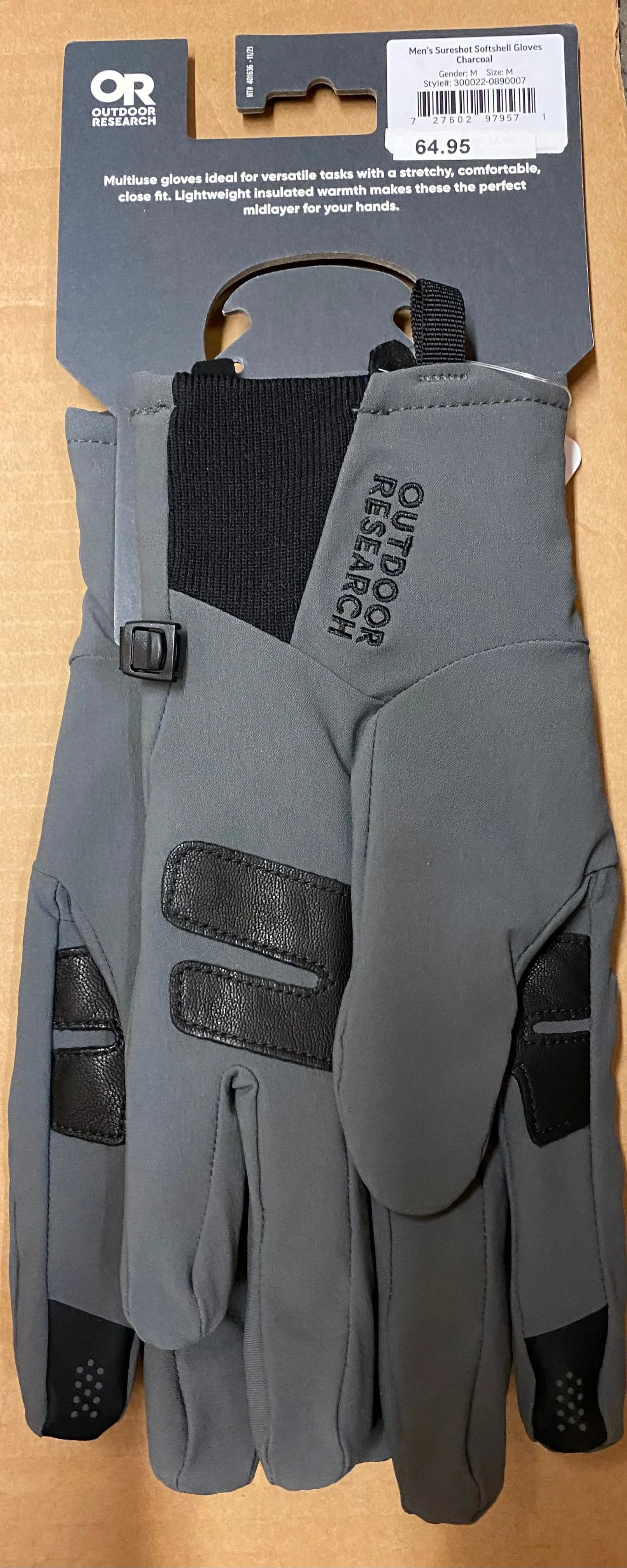 Men's Sureshot Softshell Gloves | Outdoor Research