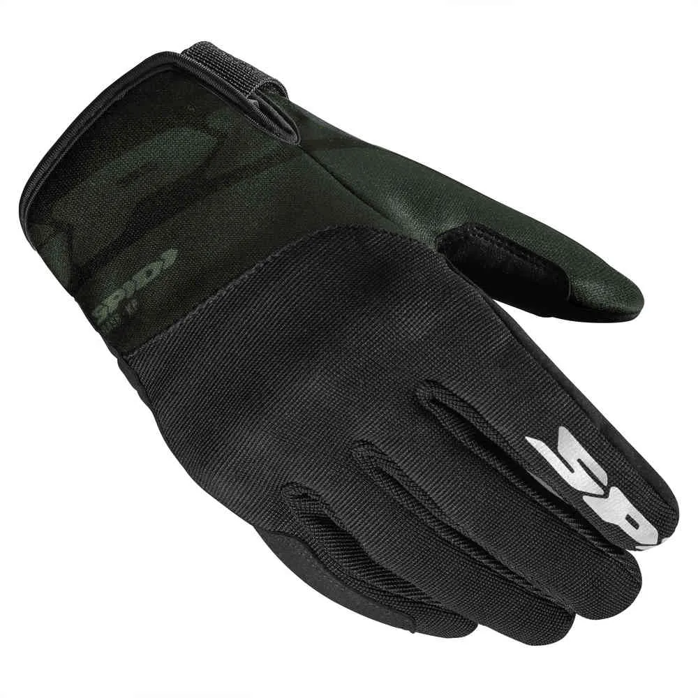 Motorcycle gloves Flash-KP Spidi, black/gray