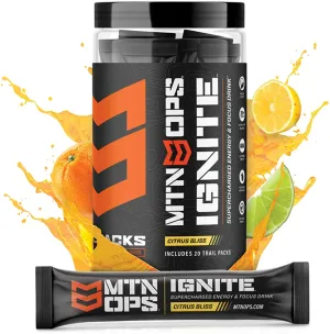 MTN OPS Ignite Supercharged Energy & Focus 20 Individual Trail Packs