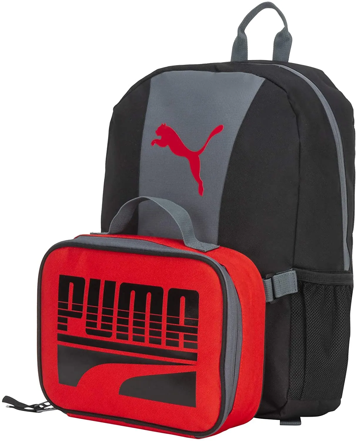 PUMA Boy's Evercat Duo 2.0 Backpack and Lunch Kit Combo