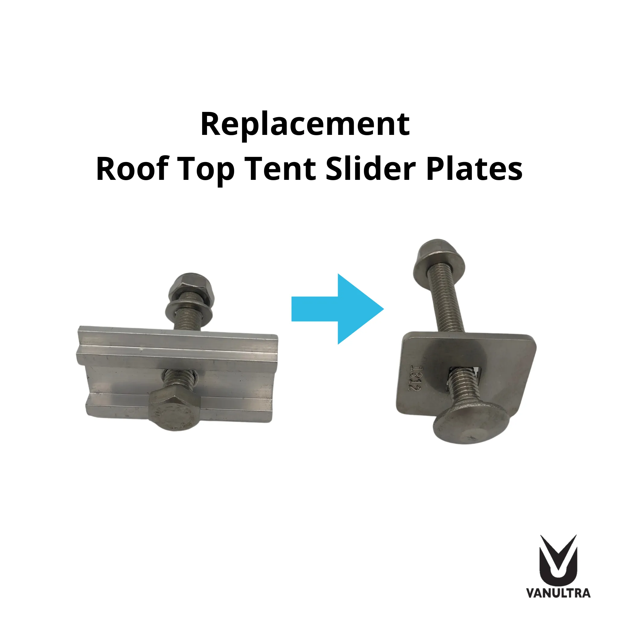 Replacement Roof Top Tent Slider Plates