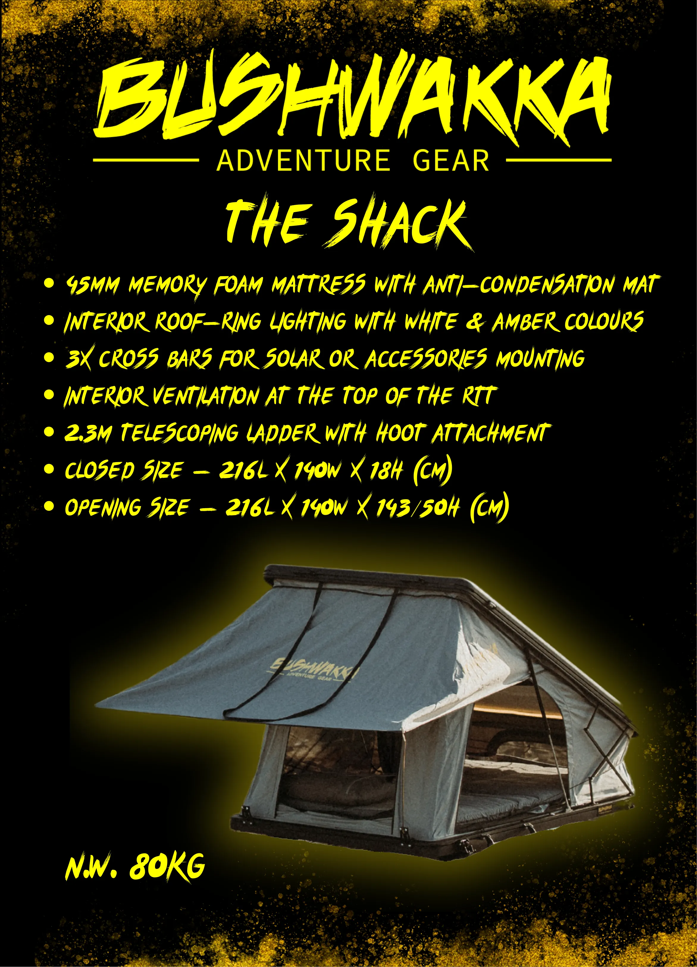 Shack Rooftop Tent