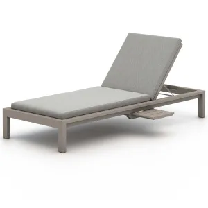 Sonoma Outdoor Chaise Weathered Grey, Faye Ash