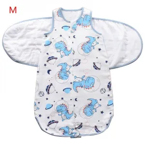 Style4 MNewborns Swaddle Sleepsack Soft Breathable Cotton Infants Sleeping Bag Adjustable Toddlers Wrap Cloth Blanket