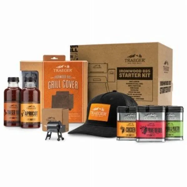 Traeger Ironwood 885 Grill Accessory Bundle