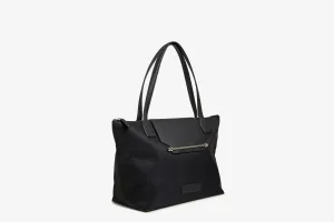 Travel Tote - Black Nylon