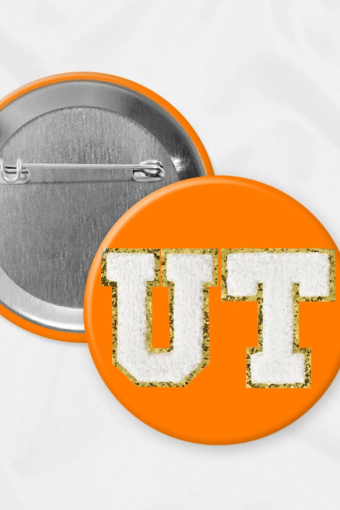 Wake Up It's Game Day College Spirit Tailgate Buttons