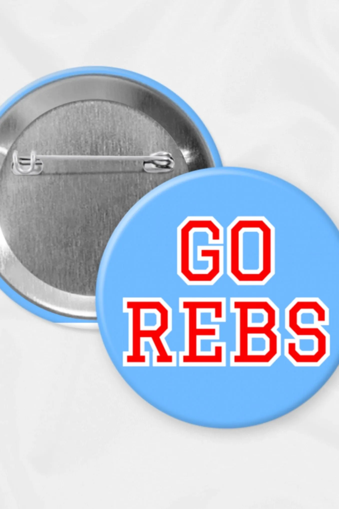 Wake Up It's Game Day College Spirit Tailgate Buttons