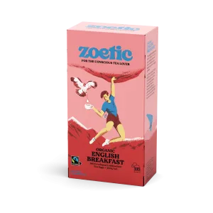 Zoetic English Breakfast 100 Tea Bags